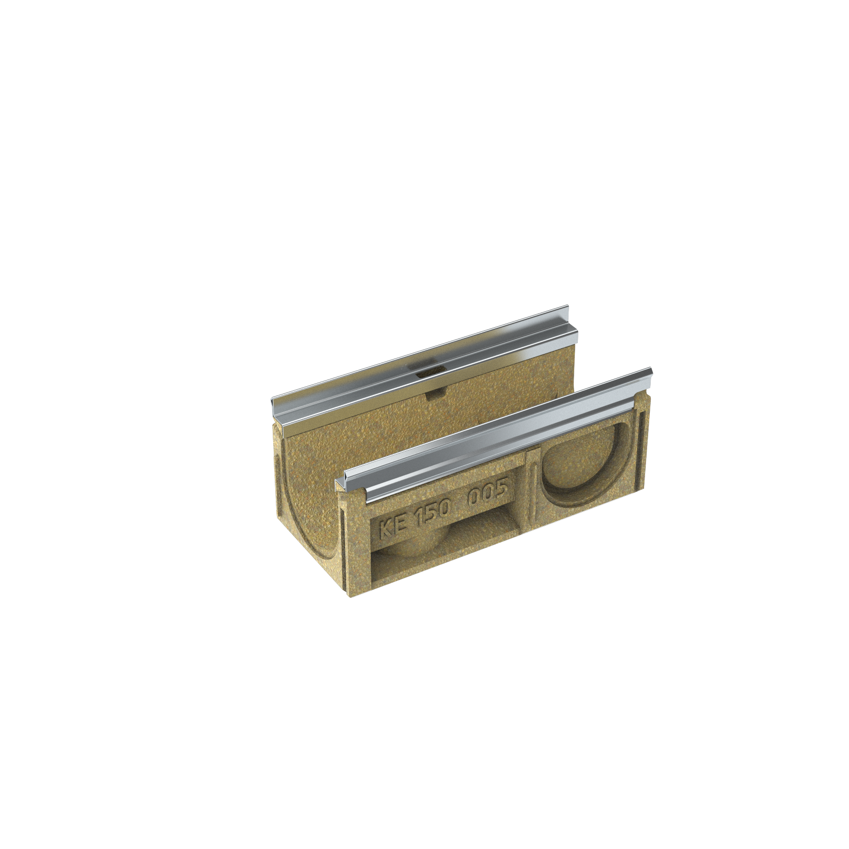 1 - Kaivot ja kaivotarvikkeet Linjakuivatuskouru KE-150 nro 0205 500x214x320mm