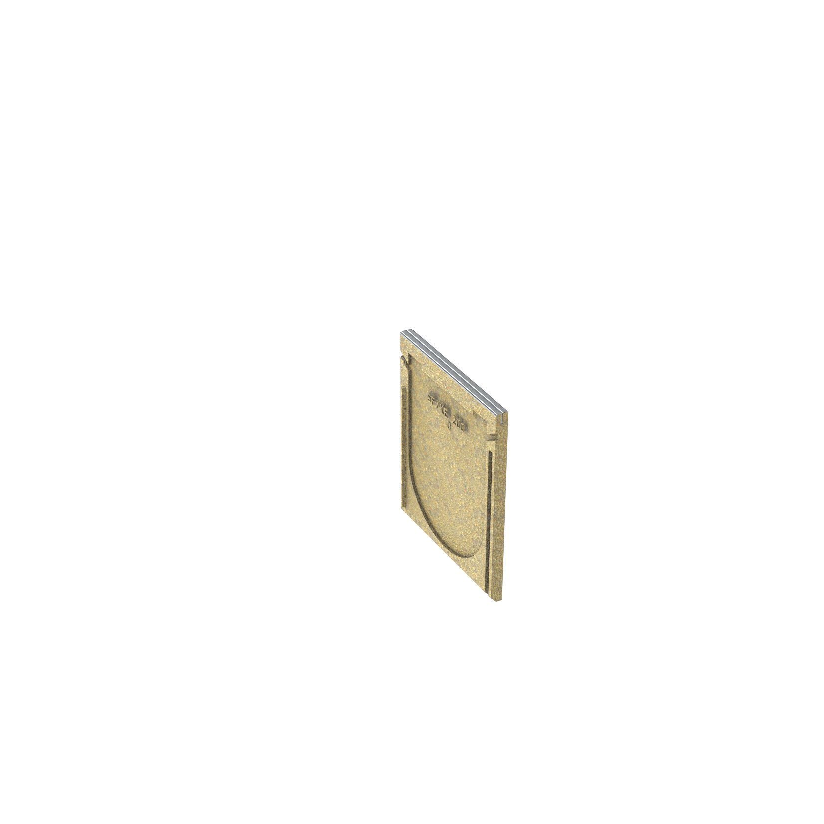 1 - Kaivot ja kaivotarvikkeet Kourun tiivispääty KE-200 264x341x20mm