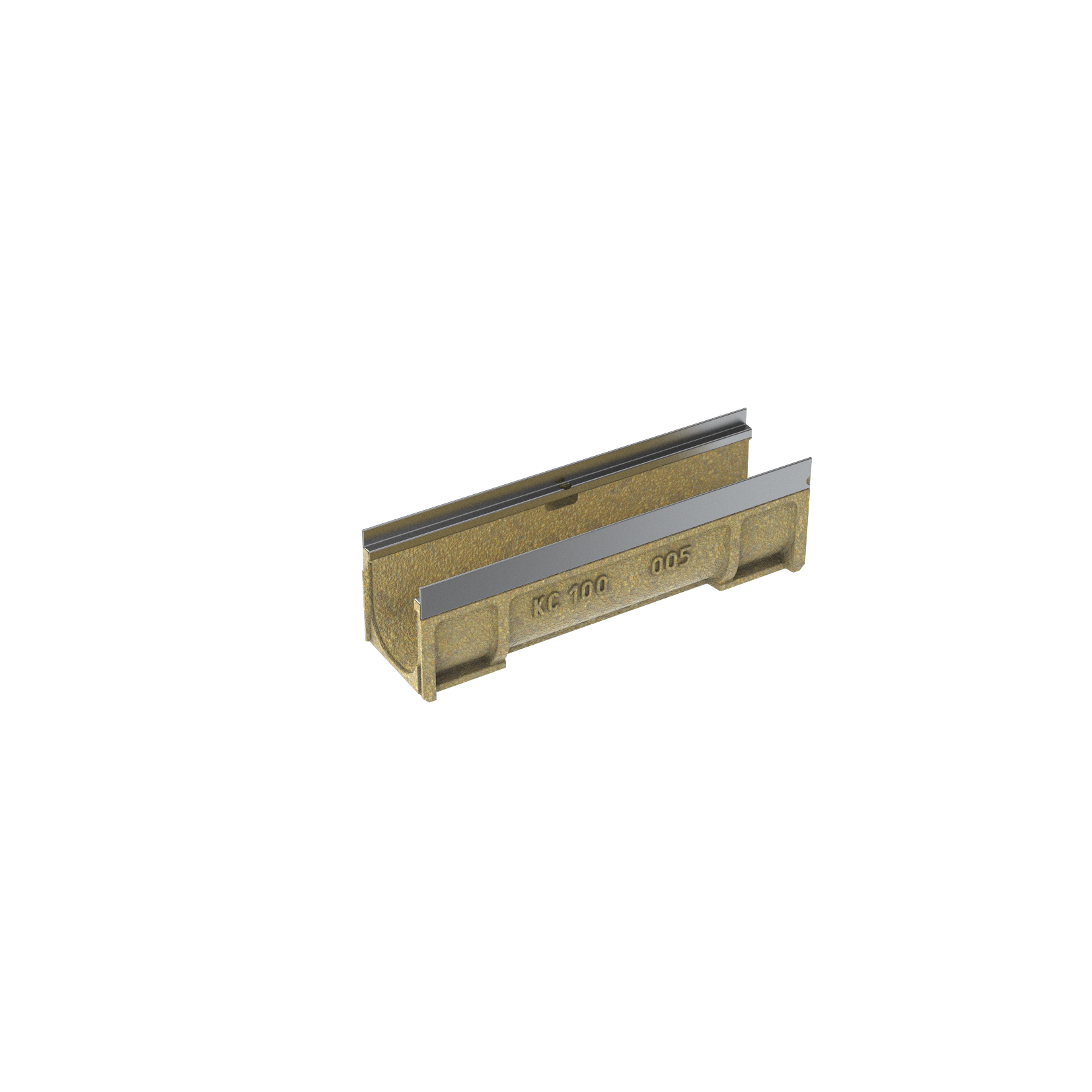 1 - Kaivot ja kaivotarvikkeet Linjakuivatuskouru KC-100 nro 005 500x130x150mm polymeeribet