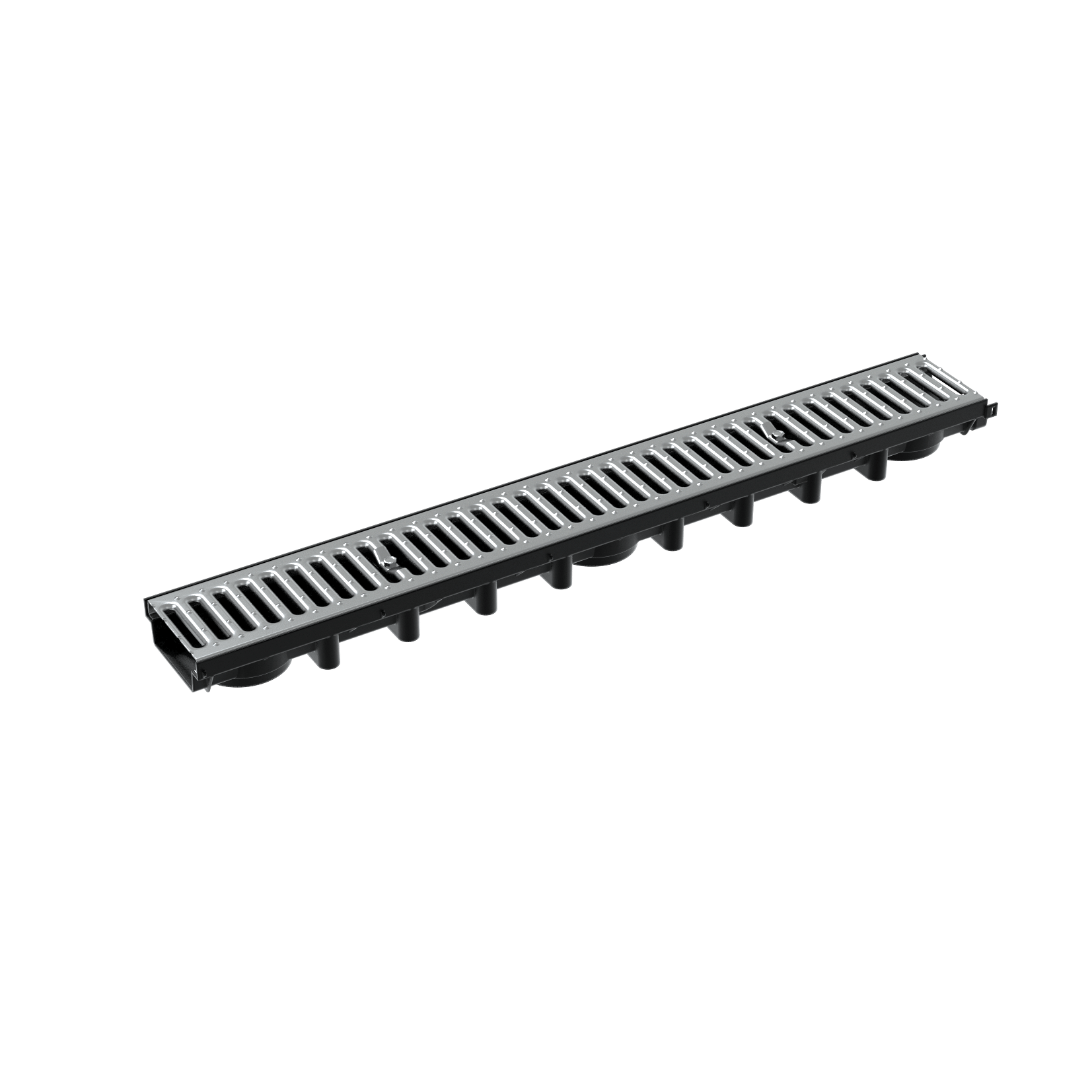 1 - Kaivot ja kaivotarvikkeet Linjakuivatuskouru SELF PP EVO 063 1000x131x63mm