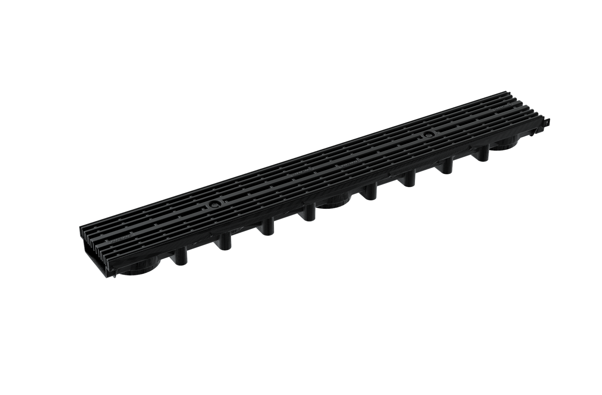 1 - Kaivot ja kaivotarvikkeet Linjakuivatuskouru SELF PP 1000x131x63mm
