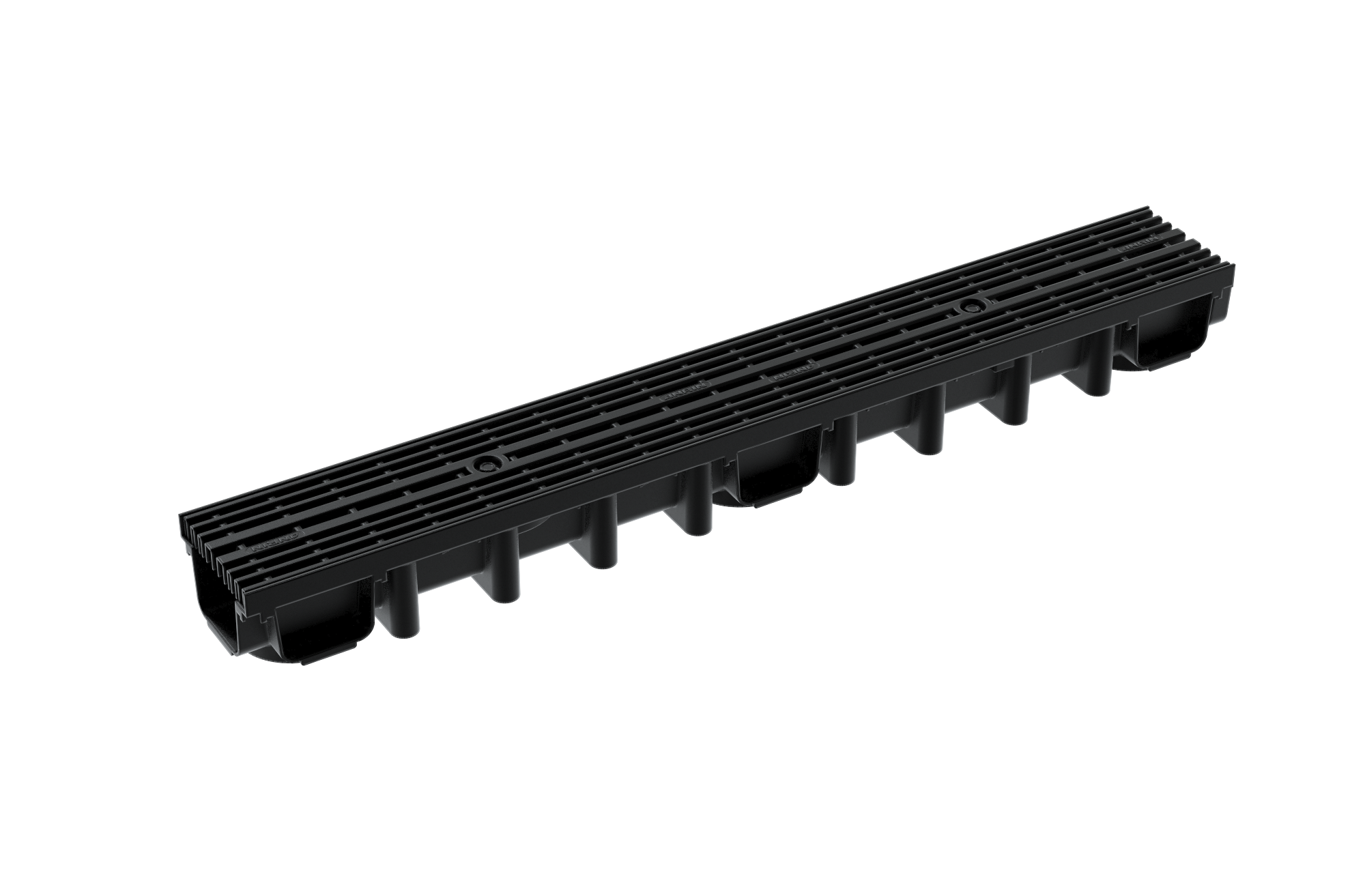 1 - Kaivot ja kaivotarvikkeet Linjakuivatuskouru PP 1000x131x98mm