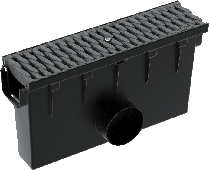 1 - Kaivot ja kaivotarvikkeet Hiekanerotin PP EVO 100 500x131x280mm