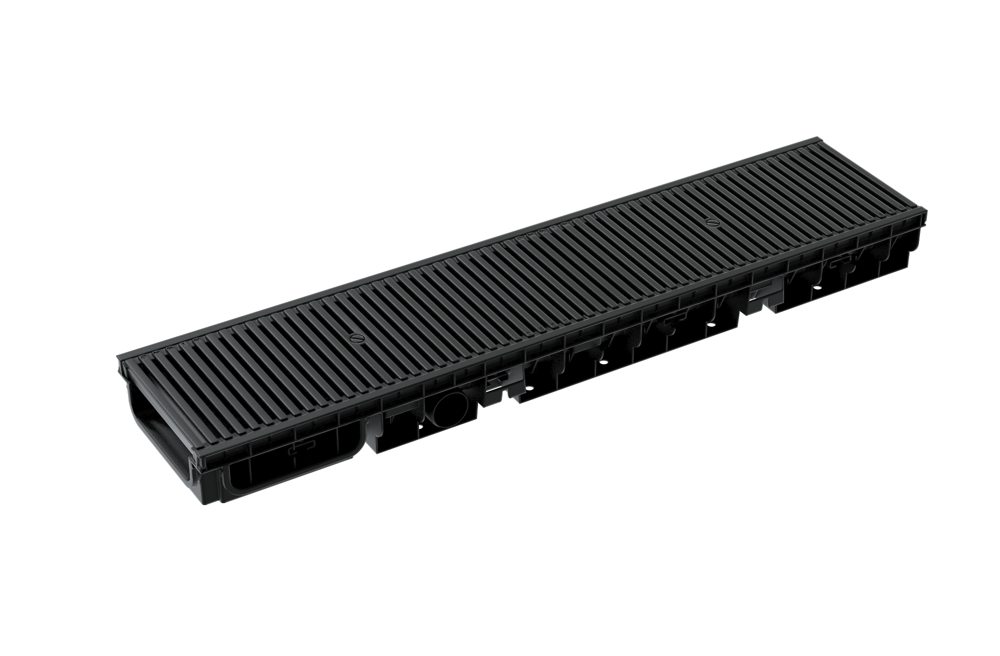 1 - Kaivot ja kaivotarvikkeet Linjakuivatuskouru PP 1000x225x90mm