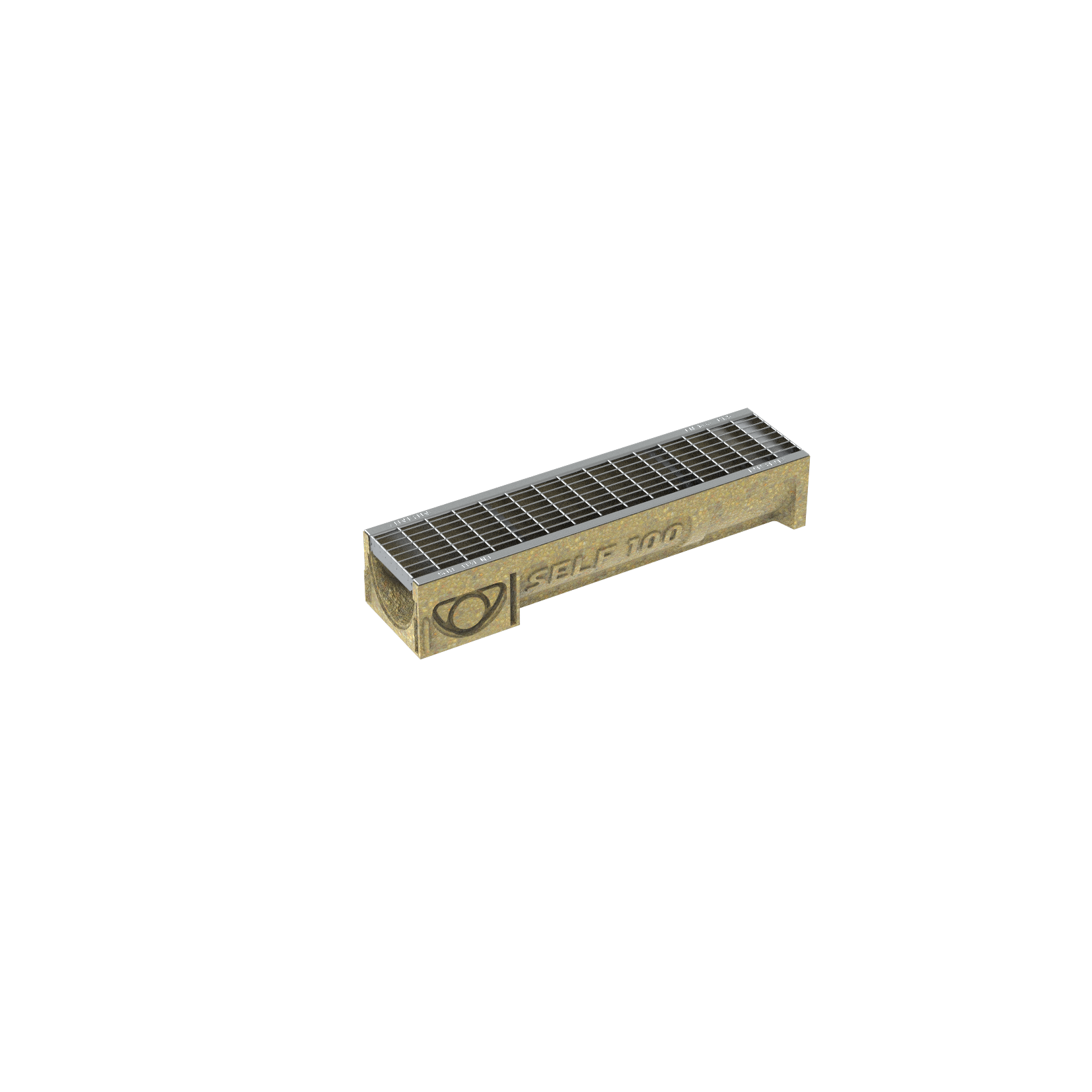 1 - Kaivot ja kaivotarvikkeet Linjakuivatuskouru SELF-100 SMART 500x122x96mm