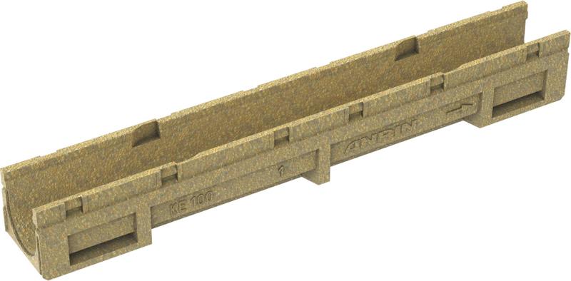 1 - Kaivot ja kaivotarvikkeet Linjakuivatuskouru Z-100 nro 05 1000x136x153mm