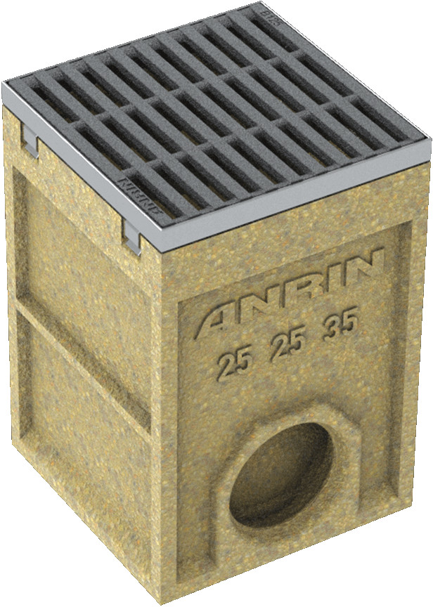 1 - Kaivot ja kaivotarvikkeet Pihakaivo SELF 250x250x370mm polymeeribetoni