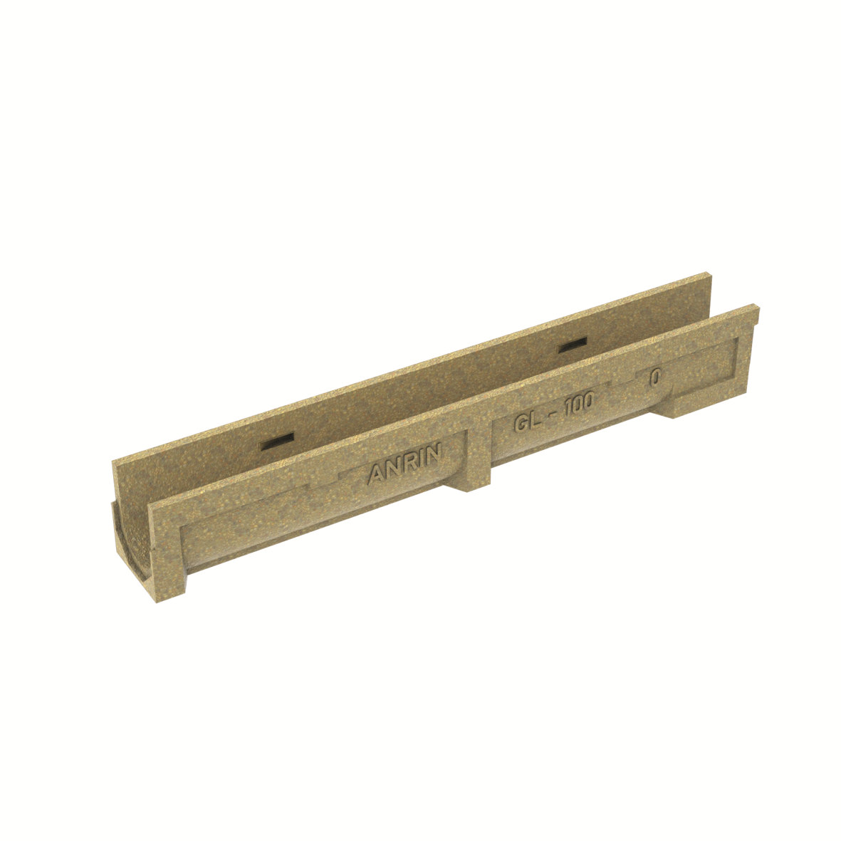 1 - Kaivot ja kaivotarvikkeet Linjakuivatuskouru GL-100 nro 0 1000x130x150mm