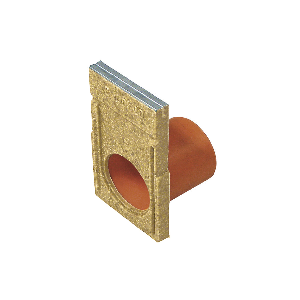 1 - Kaivot ja kaivotarvikkeet Päätypoisto KE-150 DN160 214x132x90mm