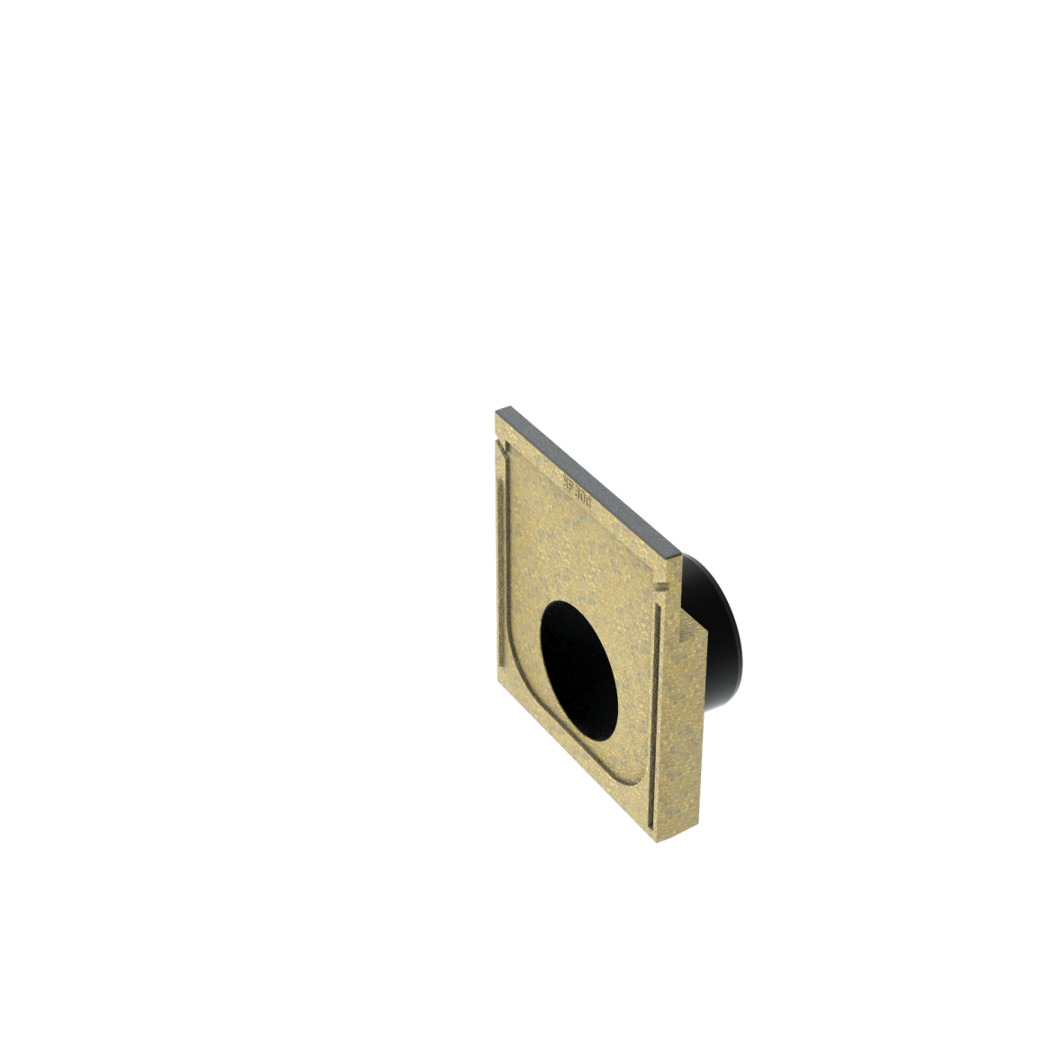1 - Kaivot ja kaivotarvikkeet Päätypoisto SF-300 DN200 180x366x400mm