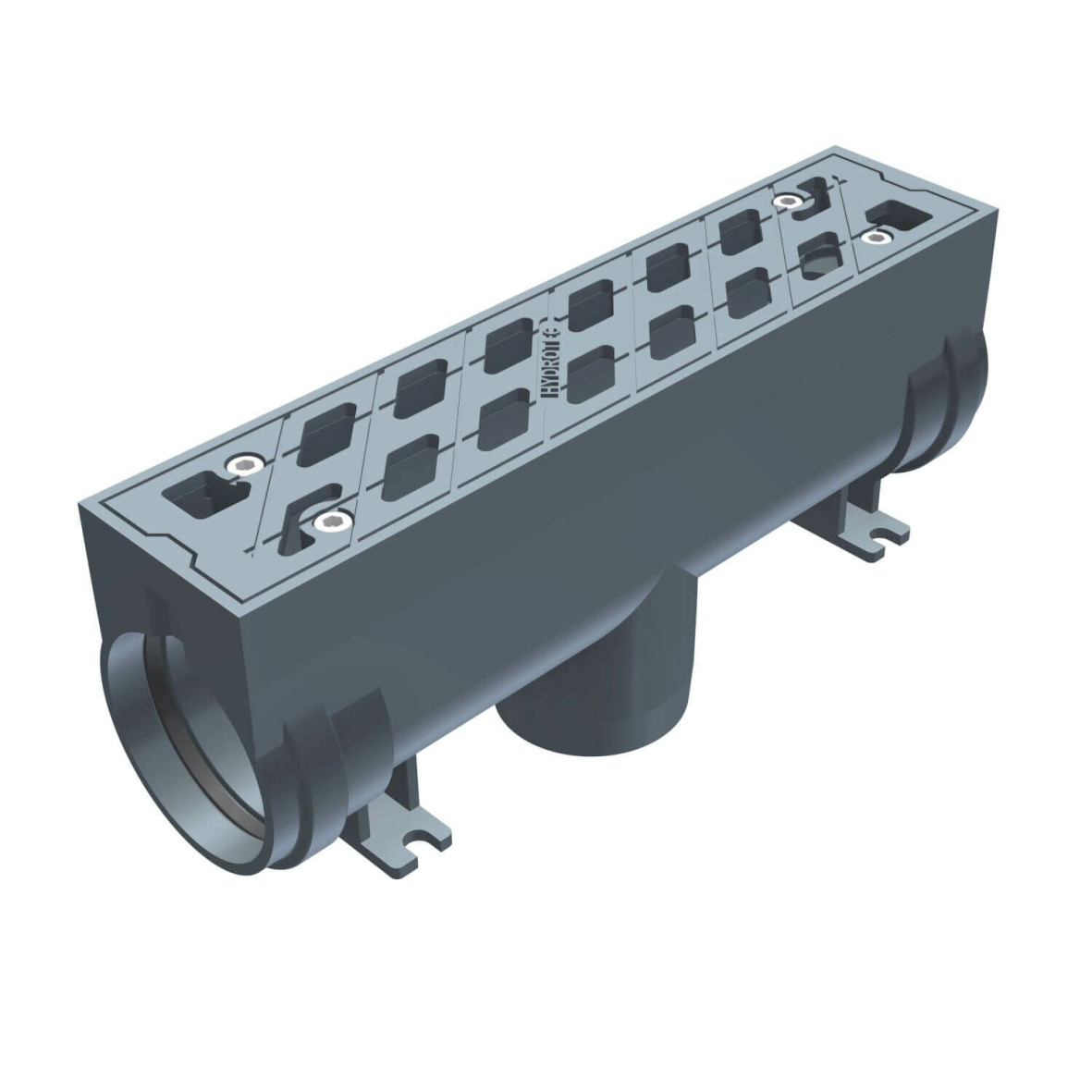 1 - Kaivot ja kaivotarvikkeet Linjakuivatuskouru HYDROBLOCK 100 RD 500x112x180mm pohjapoisto