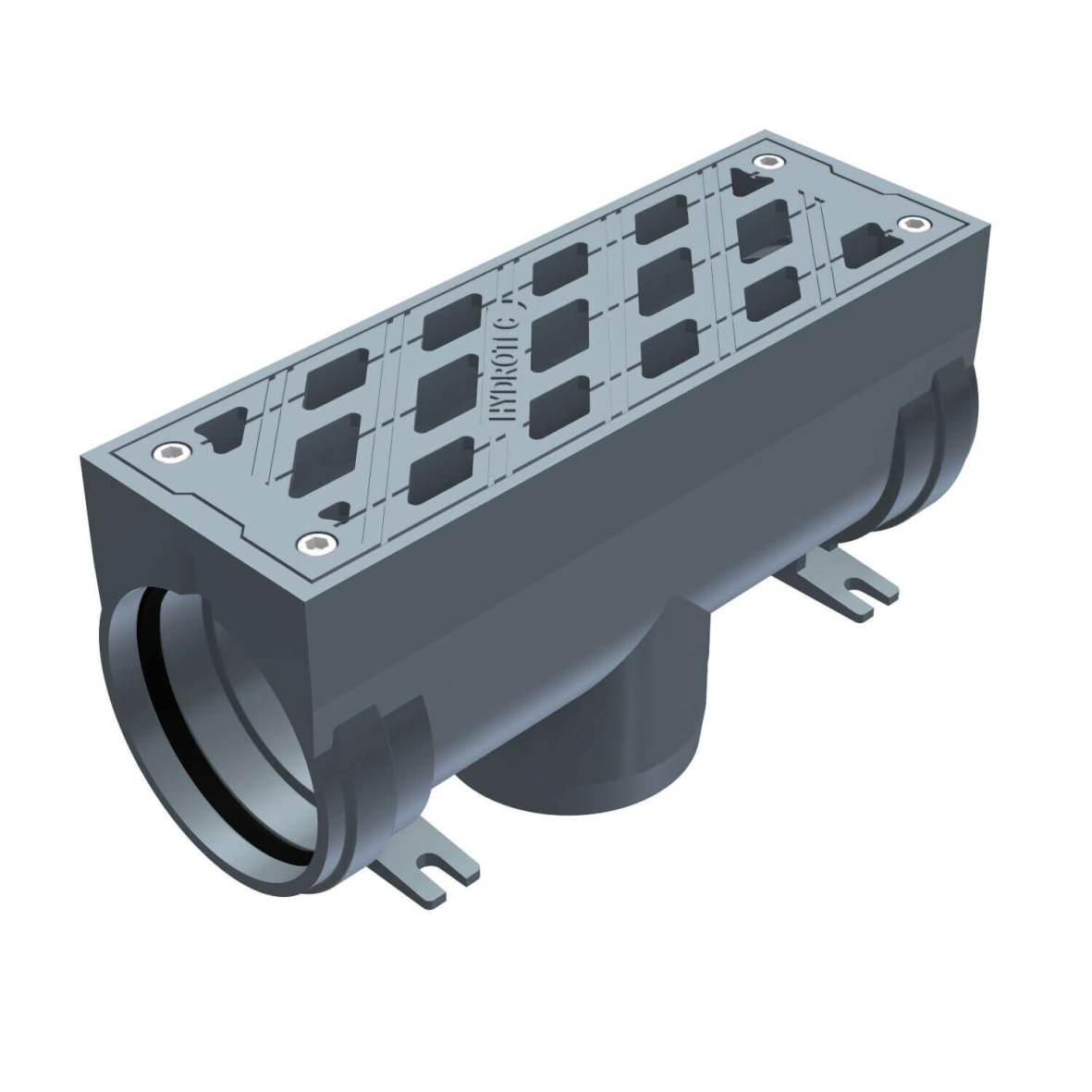 1 - Kaivot ja kaivotarvikkeet Linjakuivatuskouru HYDROBlock 150RD 500x168x225mm valurauta