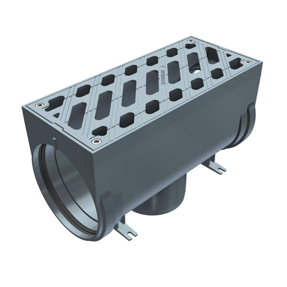 1 - Kaivot ja kaivotarvikkeet Linjakouru Hydroblock 300 RD pohjap. 750x328x420mm