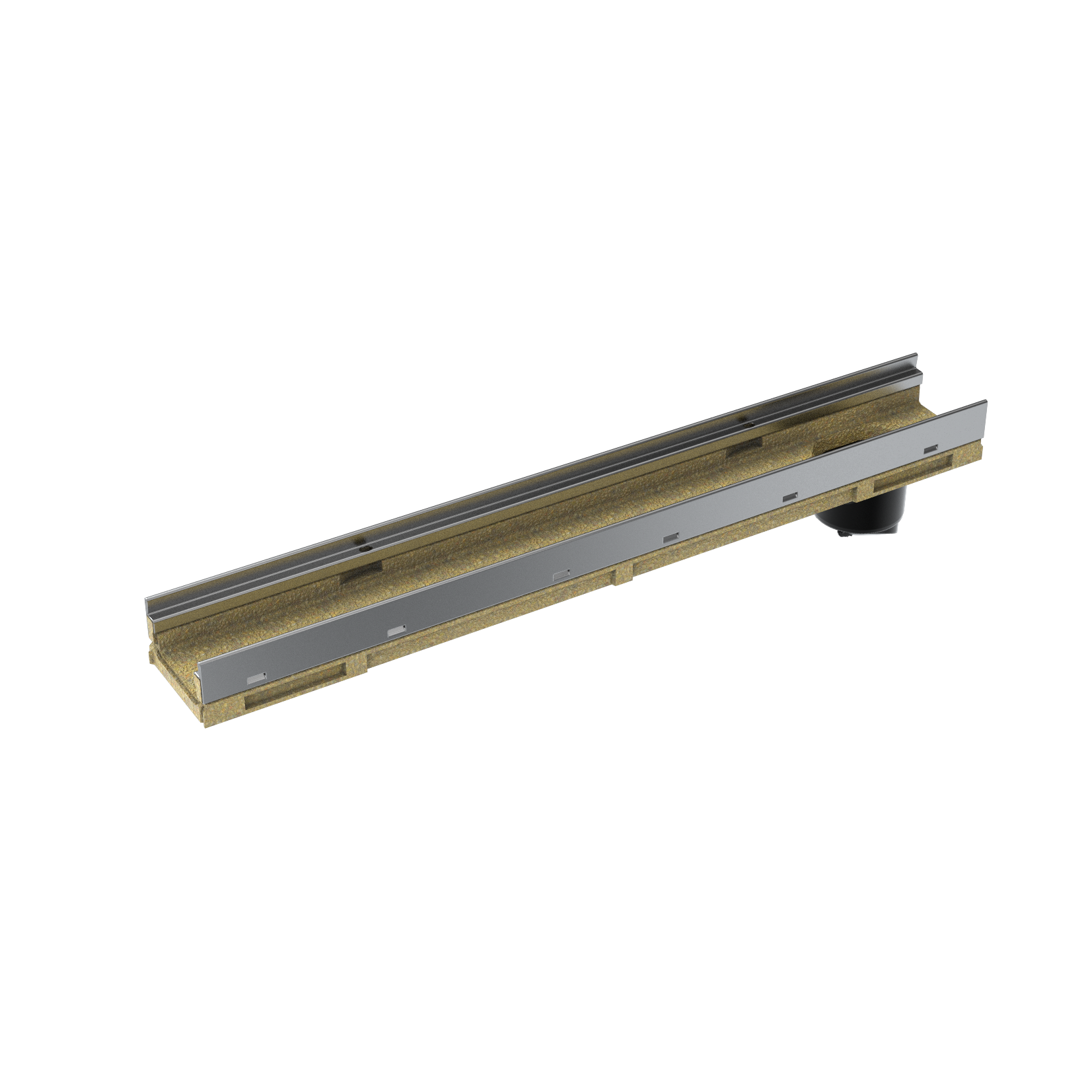 1 - Kaivot ja kaivotarvikkeet Linjakuivatuskouru KE-100 136x80x1000mm