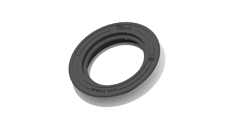 1 - Kaivot ja kaivotarvikkeet Kehys pyöreä 315mm D400 lukittava valurauta