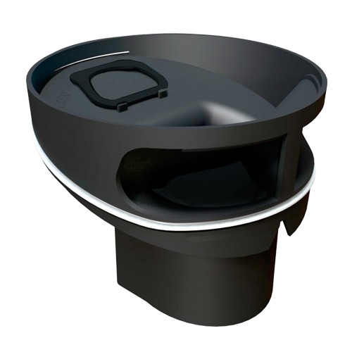 1 - Kaivot ja kaivotarvikkeet Erikoisvesilukko Vieser 130x130x103mm