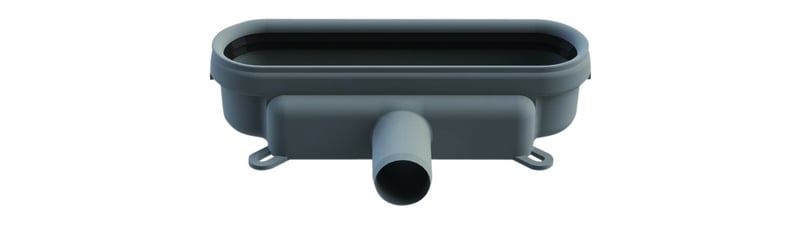 1 - Kaivot ja kaivotarvikkeet Unidrain 1311 vaakakaivo 32mm