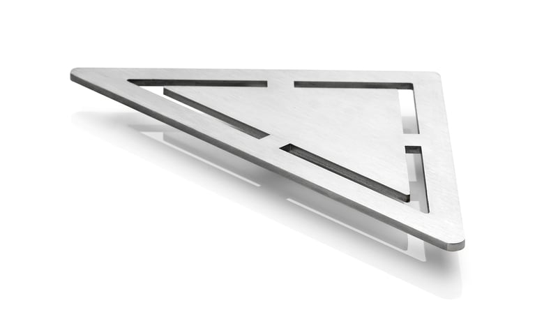 1 - Kaivot ja kaivotarvikkeet Ritilä Unidrain Anniversario kulma 200mm RST