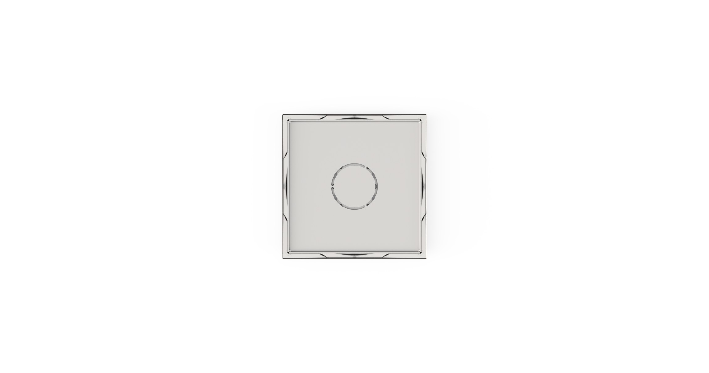 1 - Kaivot ja kaivotarvikkeet Lattiakaivon kansi neliö Tile Insert 148x148x15mm