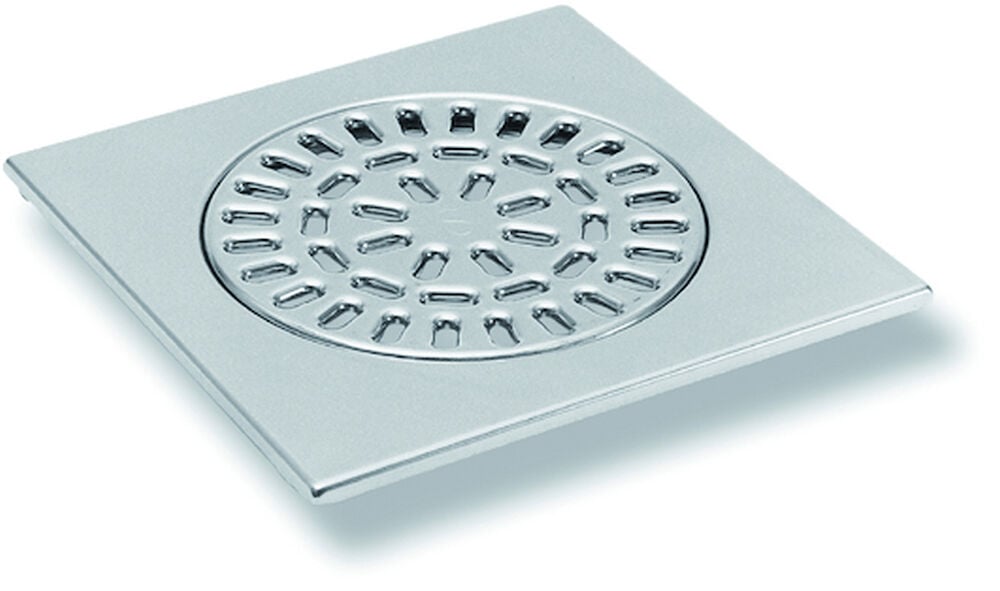 1 - Kaivot ja kaivotarvikkeet Lattiakaivon kansi 200x200x6mm RST K3 Purus