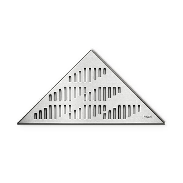 1 - Kaivot ja kaivotarvikkeet Purus Corner ritilä Twist RST 362x183x8mm