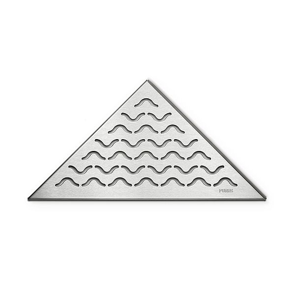 1 - Kaivot ja kaivotarvikkeet Ritilä Purus Corner Wave RST 362x183x8mm