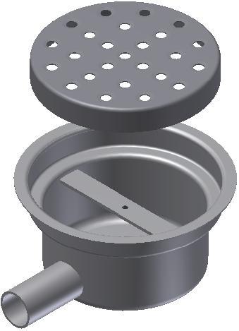 1 - Kaivot ja kaivotarvikkeet Kuivakaivo vaaka 32mm HST betoni