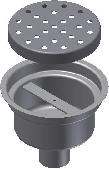 1 - Kaivot ja kaivotarvikkeet Kuivakaivo pysty 50mm HST betoni