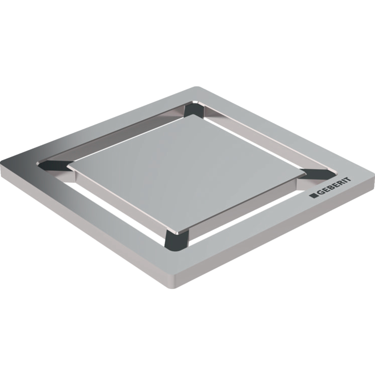 1 - Kaivot ja kaivotarvikkeet Lattiakaivon kansi RST 80x80mm Square