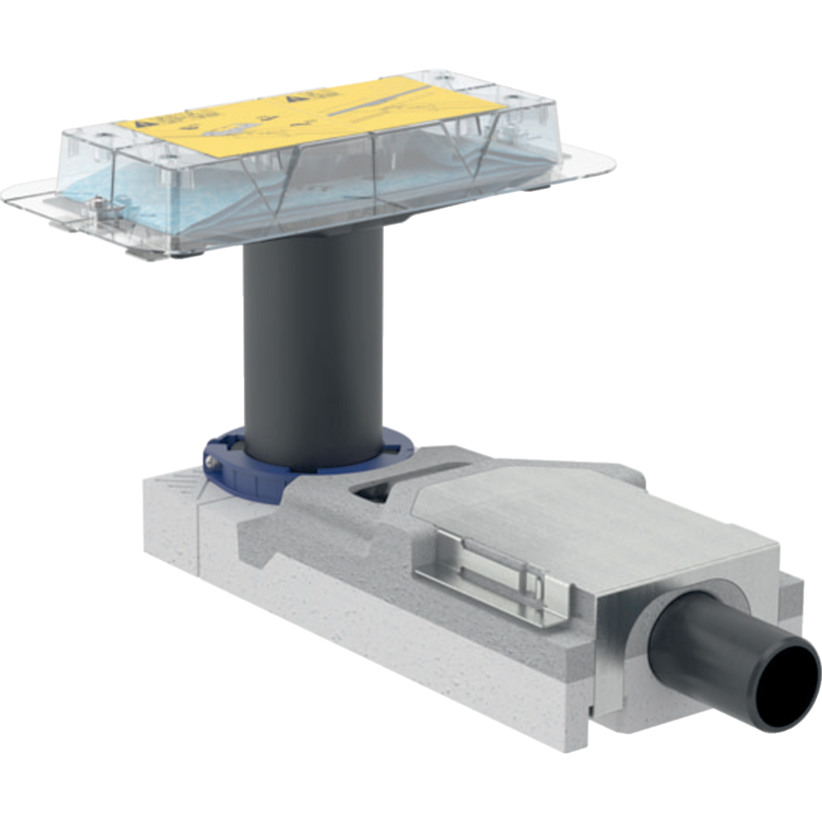 1 - Kaivot ja kaivotarvikkeet Suihkukourun asennussarja CleanLine DN40 65-175mm