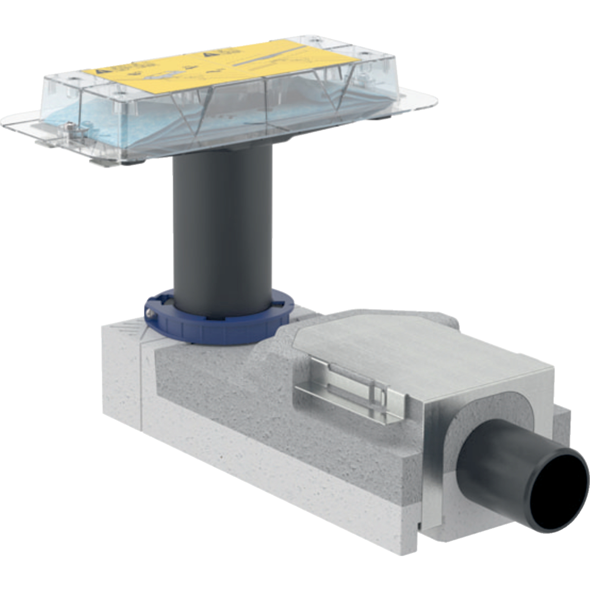 1 - Kaivot ja kaivotarvikkeet Lattiakaivo CleanLine vaaka DN50 90-220mm