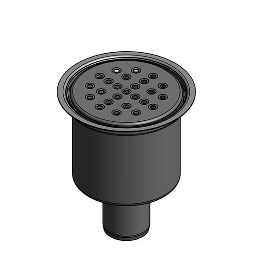 1 - Kaivot ja kaivotarvikkeet Lattiakaivo DU 170 pysty 75 mm muovimatto RST