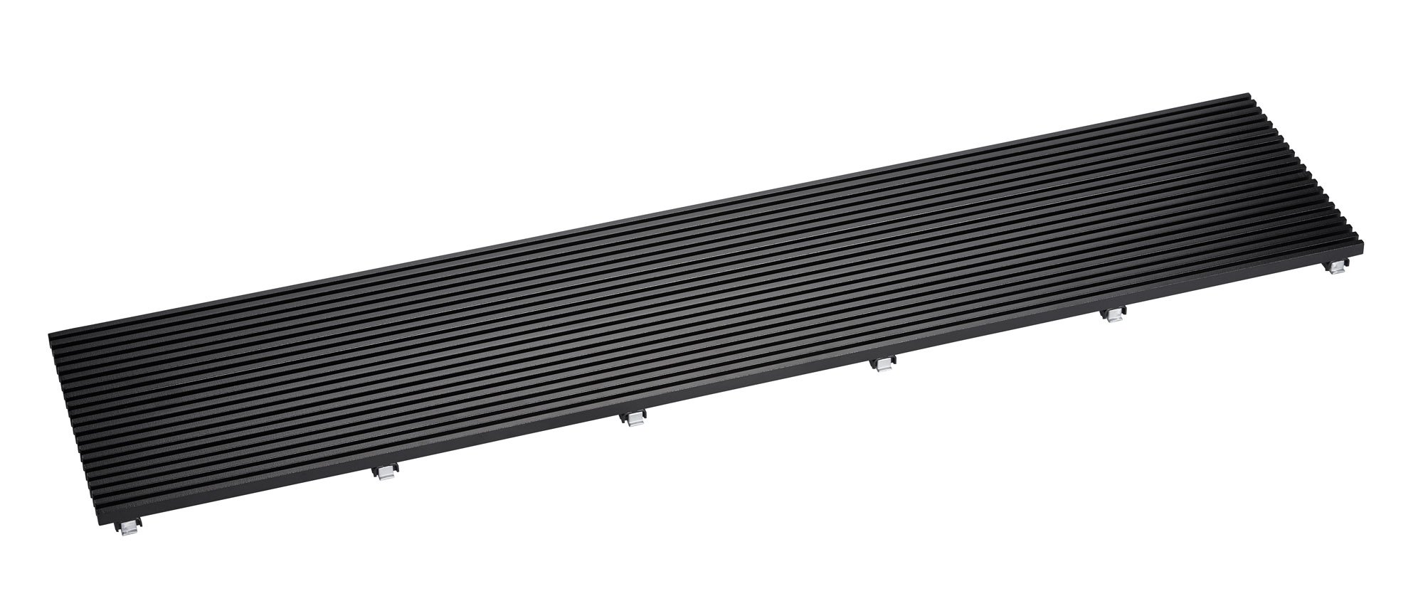 1 - Kaivot ja kaivotarvikkeet Lattiakaivon kansi Vieser Line Robust 900mm RST musta