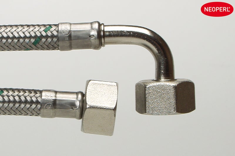 1 - Letkut ja tarvikkeet Tulovesiletku Neoflex SPX 1/2x1/2x1000mm kulma/suora
