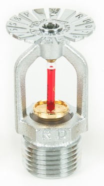 Letkut ja tarvikkeet Sprinklerisuutin RD K80 QR SSP 68°C 15mm (1/2") kromi