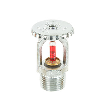 Letkut ja tarvikkeet Sprinklerisuutin DN15 K80 141C SR Upright kromi