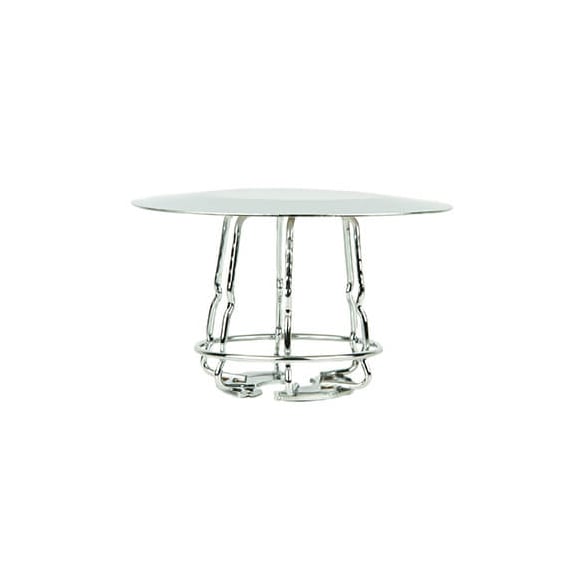 1 - Letkut ja tarvikkeet Sprinklerin suojahäkki roiskelevyllä Upright kromi 65x65x55mm