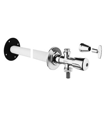1 - Letkut ja tarvikkeet Vesipostiventtiili GROHE Eurotec 650mm