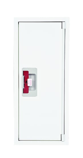 Palokalusteet Sammutinkaappi PIVASET PV-5/12 690x300x290mm valkoinen