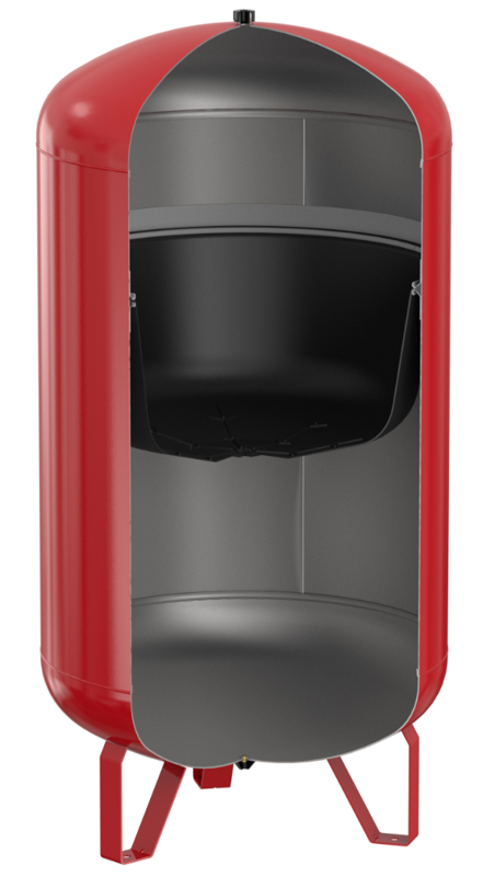 Säiliöt Kalvopaisunta-astia Altech 250L 1.5bar 6bar punainen