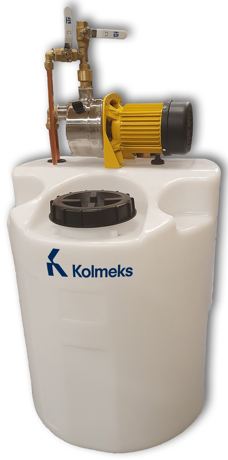 Säiliöt Täyttöpumppaamo Kolmeks 100 S glykolille 1110x450x450mm