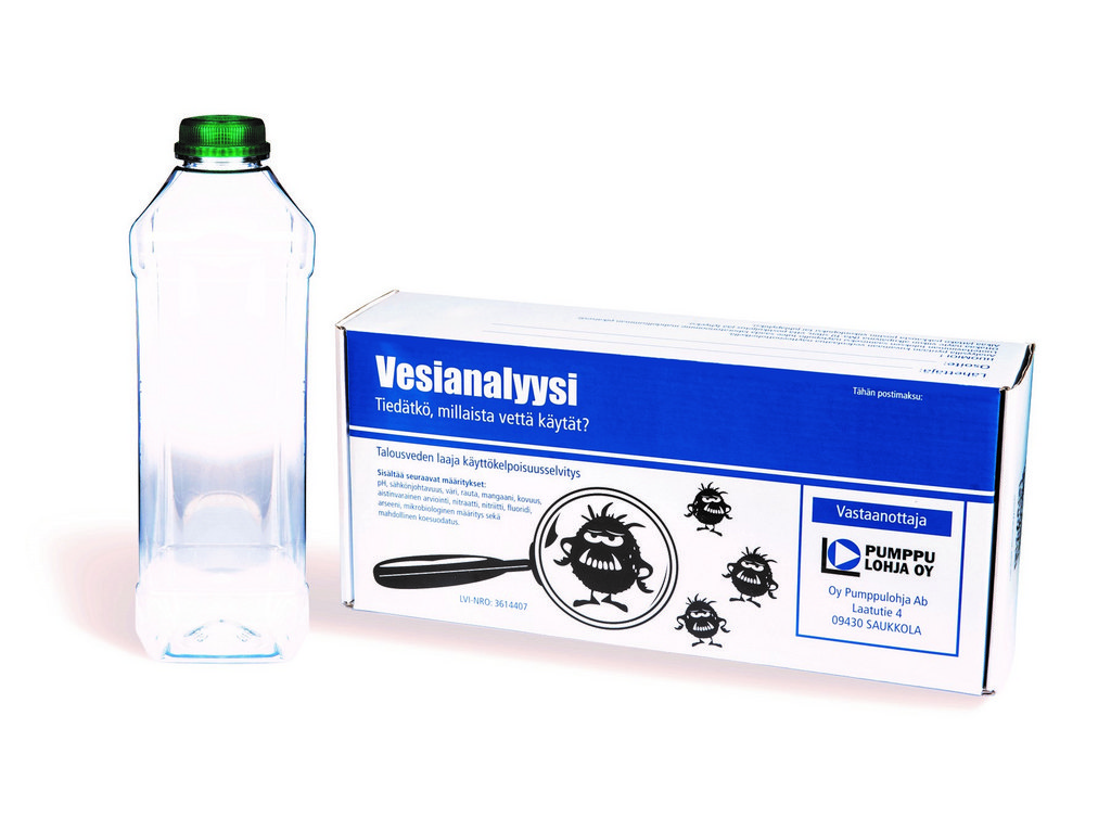Vedensuodattimet ja tarvikkeet Vesianalyysipaketti Watman Laaja 330x143x75mm