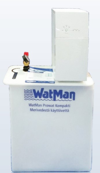 1 - Vedensuodattimet ja tarvikkeet Merivesisuodatin WatMan Pro Kompakti 400 400x750x1300mm