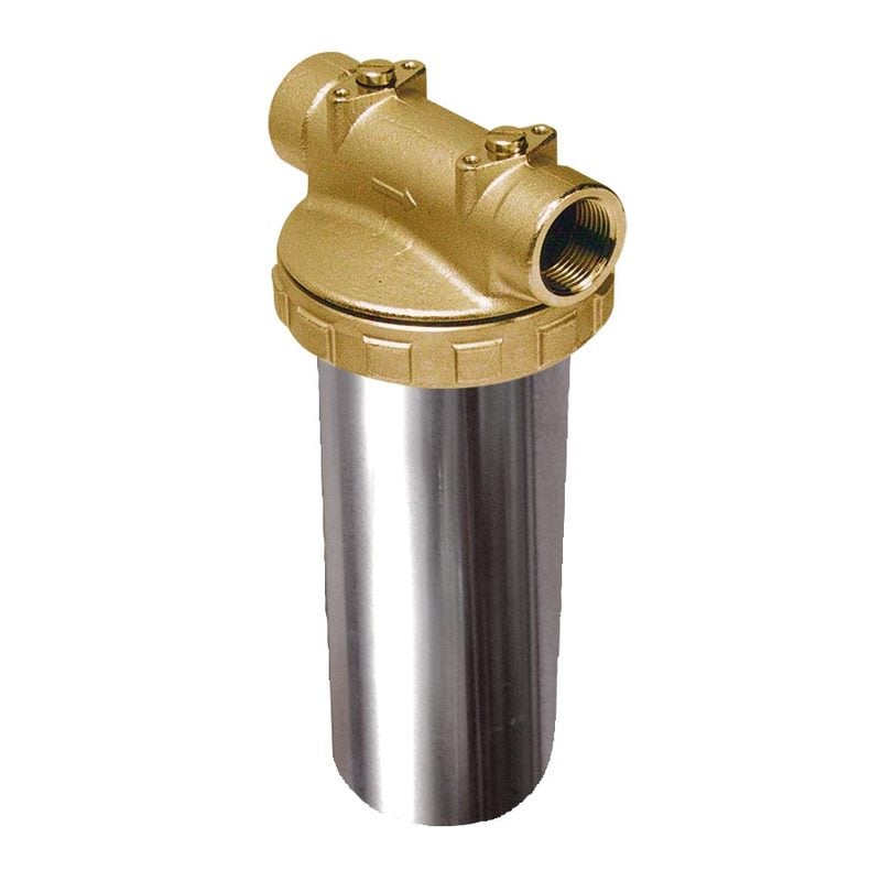 1 - Vedensuodattimet ja tarvikkeet Suodatinrunko RST/MS 10" 302-1 135x185x380mm