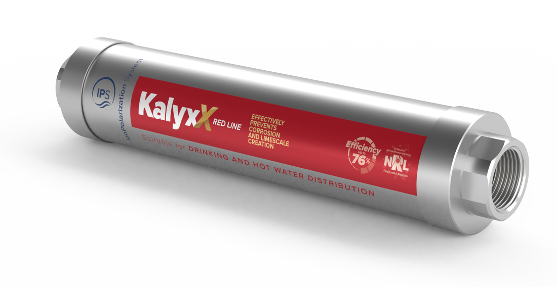 1 - Vedensuodattimet ja tarvikkeet Kalkinhajoittaja KalyxX RedLine 1" 240x50x48mm