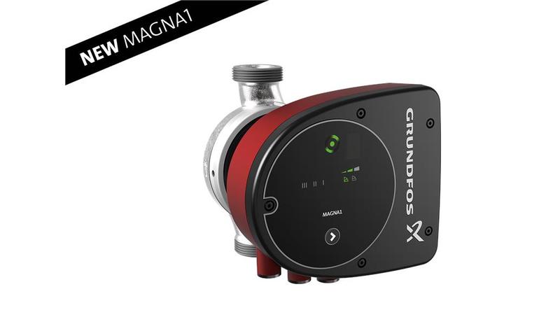 1 - Mittarit ja säätölaitteet Kiertovesipumppu MAGNA1 25-40 N 180mm RST PN10