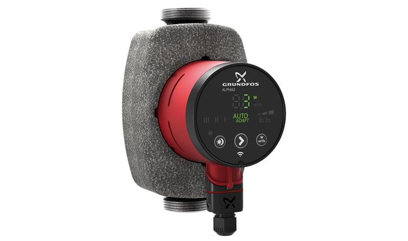 1 - Mittarit ja säätölaitteet Kiertovesipumppu ALPHA2 25-80 N 180mm RST 1x230V