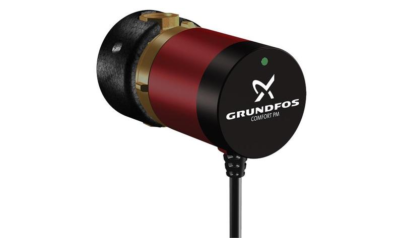 1 - Mittarit ja säätölaitteet Käyttövesipumppu Grundfos UP 15-14 B PM 80mm MS