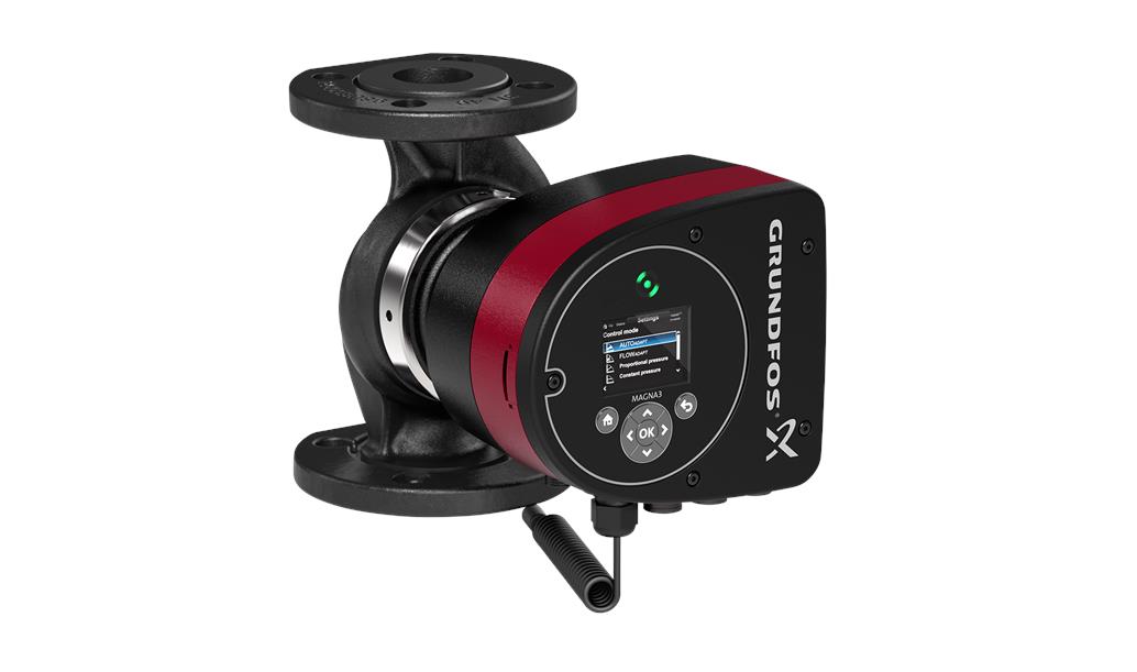1 - Mittarit ja säätölaitteet Kiertovesipumppu Grundfos MAGNA3 32-60 F 220mm PN6/10