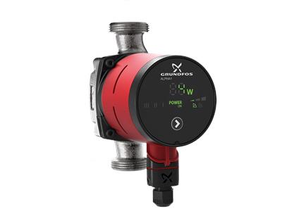 1 - Mittarit ja säätölaitteet Kiertovesipumppu Grundfos ALPHA1 20-60 N 150mm RST